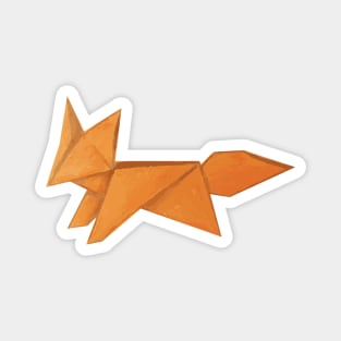 Origami Fox Magnet