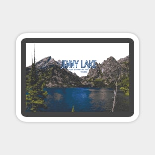 Jenny Lake, Grand Teton National Park Magnet