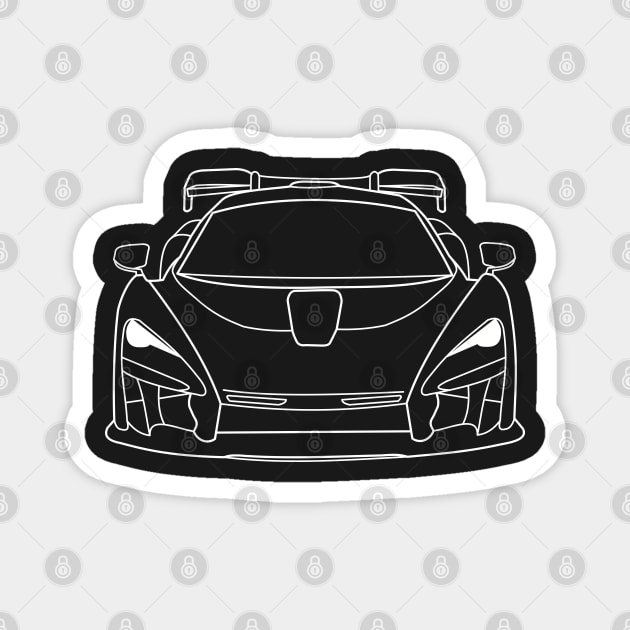 McLaren Senna Magnet by Aurealis