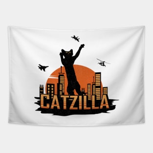 Catzilla Tapestry