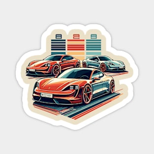 Porsche Taycan Magnet