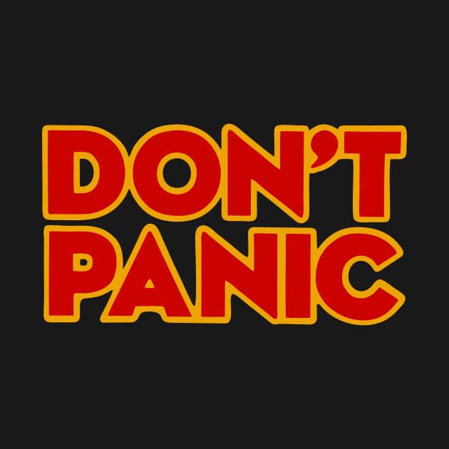 Dont panic - Hitchhiker's guide by vangori