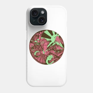 Pink Mint Dreaming of Japan Phone Case