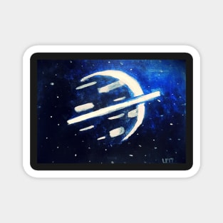 Hand Painted Planet Magnet