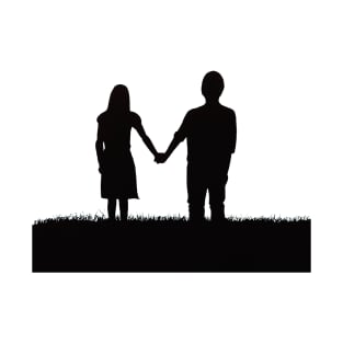 Couple holding hands T-Shirt