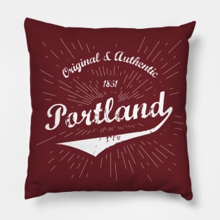 Original Portland, Oregon City Shirt Pillow