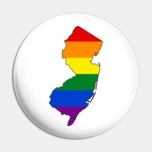 New Jersey Pride! Pin