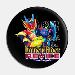 Kamen Rider Revice Thunder gale Pin