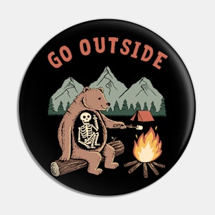 Go outside Pin