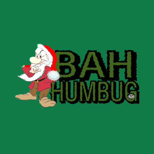 GRUMPY SAYS BAH HUMBUG TO CHRISTMAS by Horrific Humor