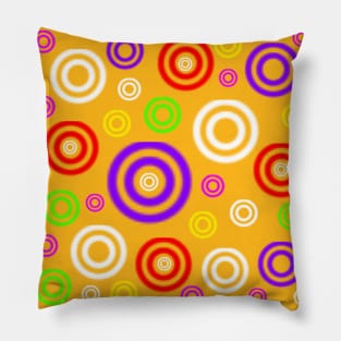 Circles of Colors Pillow