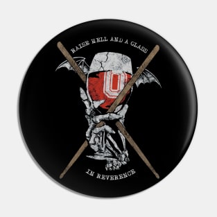 "RAISE HELL" Pin