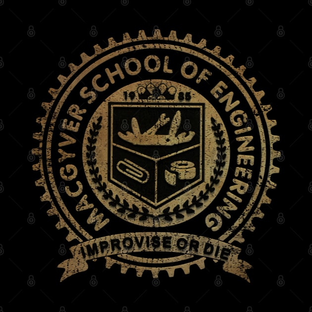 Vintage MacGyver School Of engineering by Kerambawesi