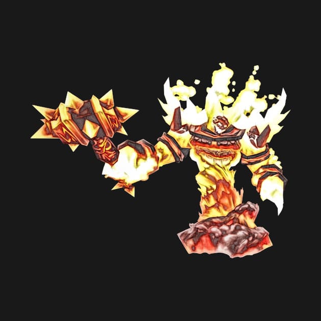 Ragnaros The Firelord by Green_Shirts