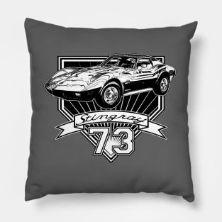 1973 Corvette Stingray Pillow