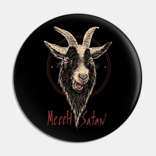 Meeeh Satan Pin