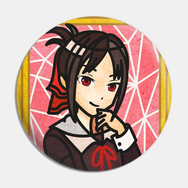 Kaguya Shinomiya - Love is War Pin by vizcan