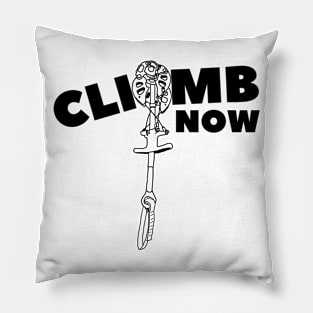 Climb Now 2 Pillow