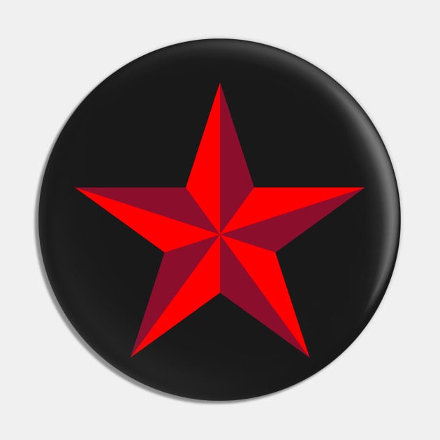 Red Star / Étoile Rouge / Estrella Roja / Roter Stern / Stella Rossa Pin by MrFaulbaum