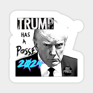 TRUMP mugshot 2024 Magnet