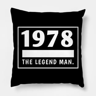 1978 birthday Pillow