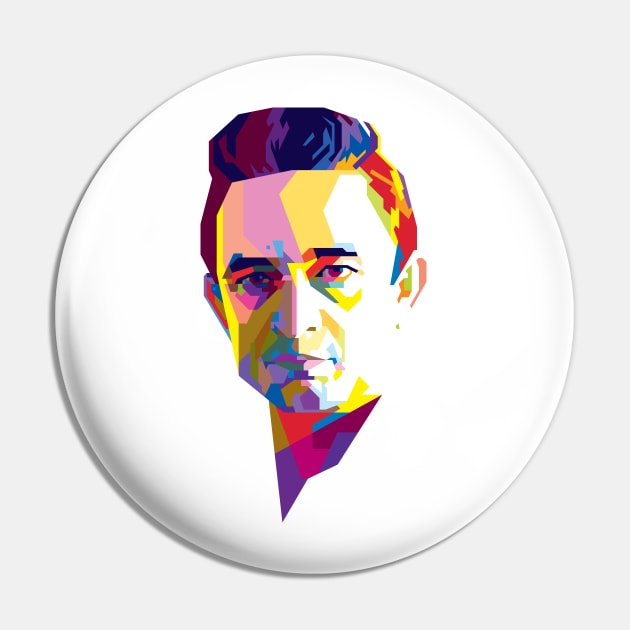 Johnny Cash Pin by difrats