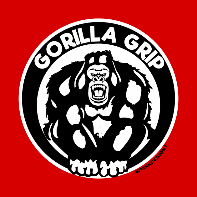 Gorilla  Grip by SparkArt14