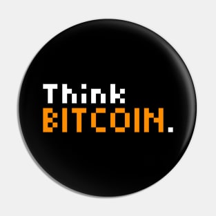 Think Bitcoin Pin