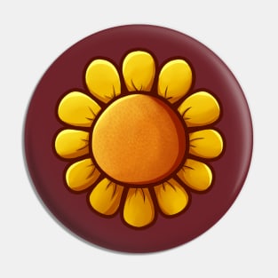 Sunflower Pin