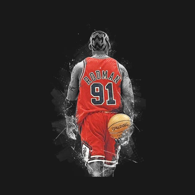 Dennis Rodman by Creativedy Stuff