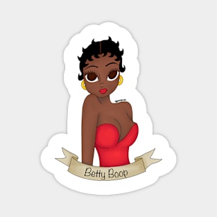 Betty Boop Dark Magnet