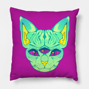 All Seeing Sphynx: B Pillow