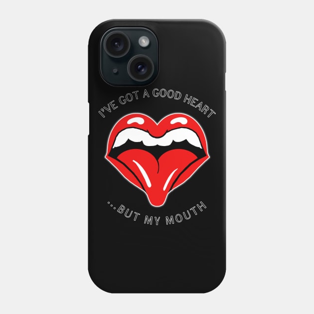 I've Got a Good Heart Phone Case by marengo