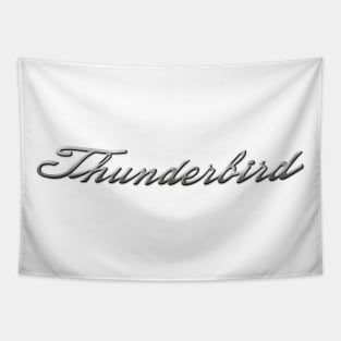 Thunderbird Emblem Script Type Tapestry