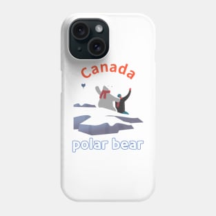 greenland polar bear Phone Case