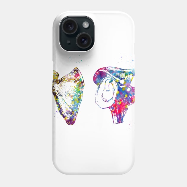 Scapula and Clavicle Phone Case by erzebeth