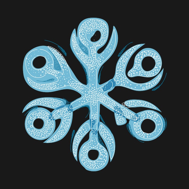 Snowflakes design by GreenColor