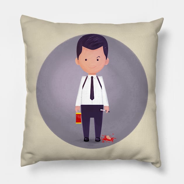 Mr Blonde Pillow by Doaly