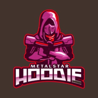 metal star hoodie T-Shirt
