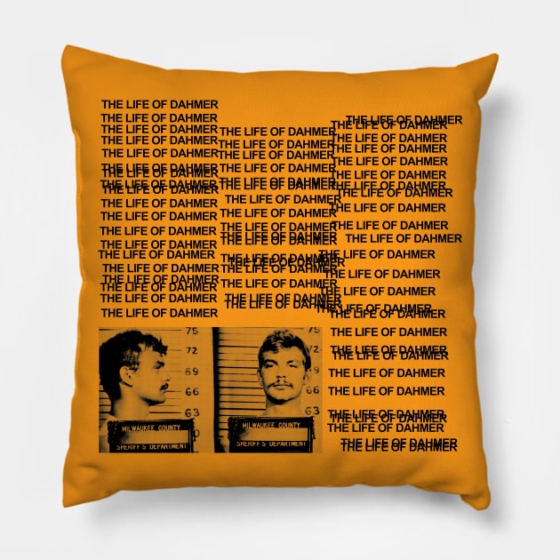 Jeffrey Dahmer Fan Art Design Pillow by DankFutura