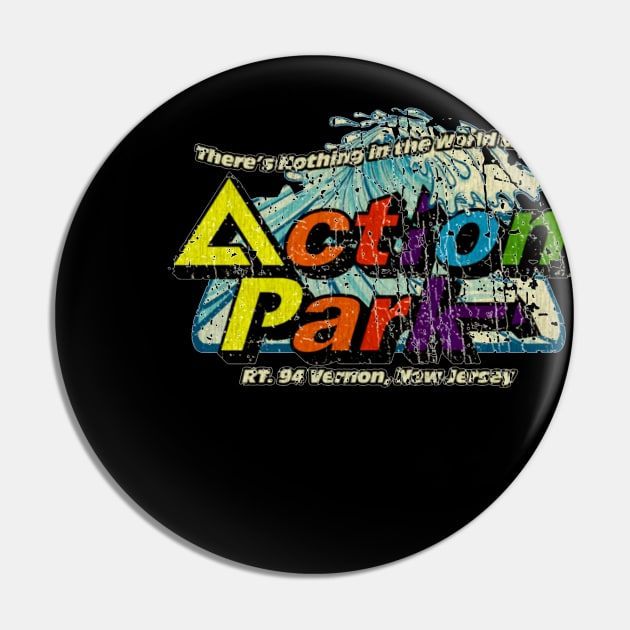 Vintage Action Park New Jersey 1978 - Theme Park Pin by Tivanatee