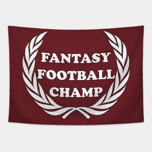 Fantasy Football Champ Fantasy Sports Fan League Dream Team Tapestry