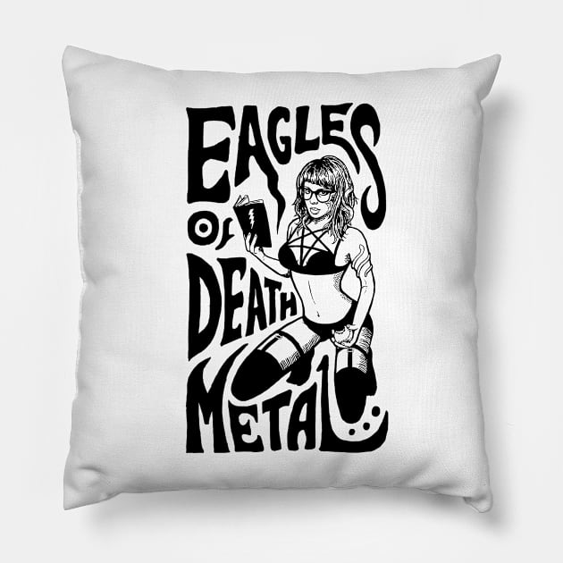 Eagles of death metal Pillow by CosmicAngerDesign