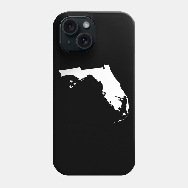 Florida Duck Hunting Phone Case by Tesszero