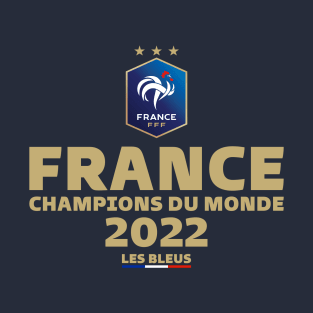 France World Cup 2022 Champions T-Shirt