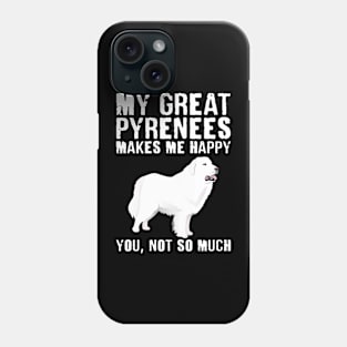 Great Pyrenees Dog Mom - Funny gift Phone Case