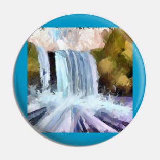 Waterfall Pin