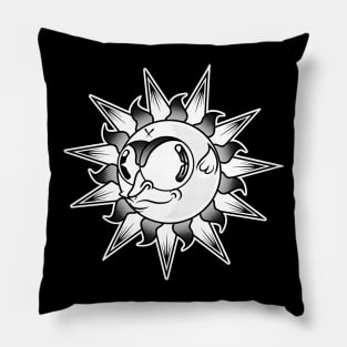 Black Sun Pillow