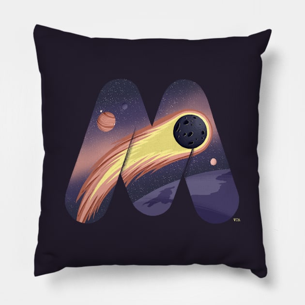 Meteorite Pillow by vero.e.a