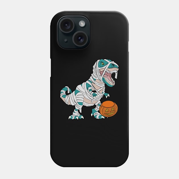 Tyrannosaurus Rex the Mummy Phone Case by rmcbuckeye